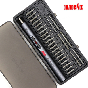 Three-speed torque adjustment electric screwdriver suit mobile phone repair laptop disassembly glasses watch camera