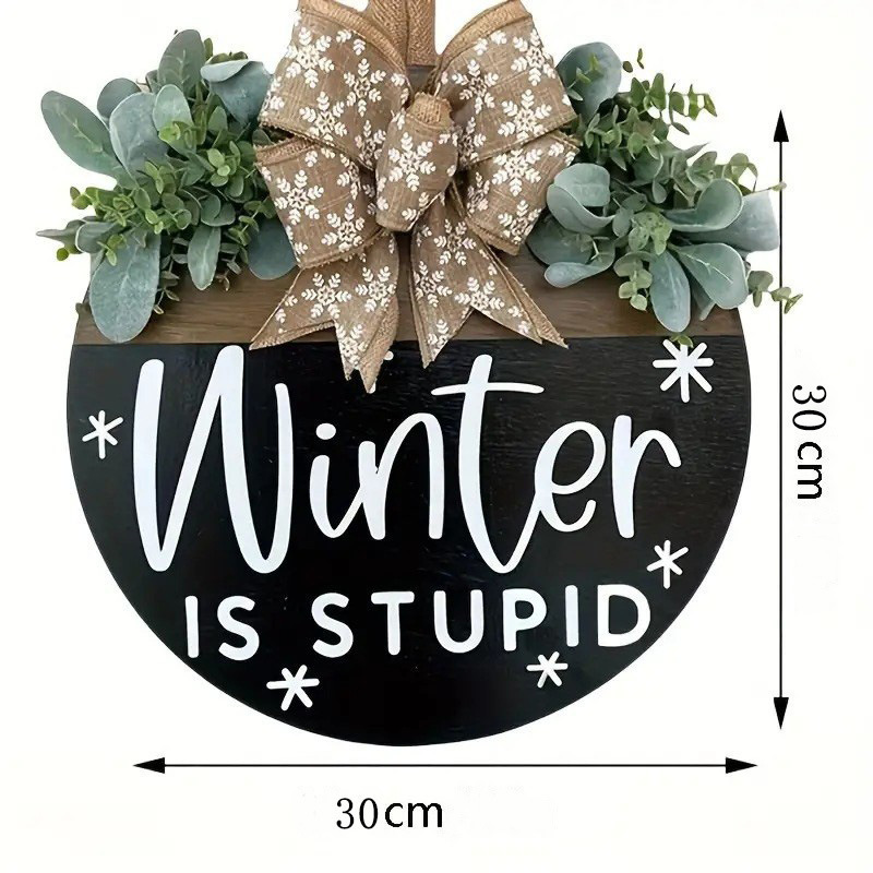国境を越えた売れ筋の丸い木製ペンダント、クリスマスオーナメント、ドアサイン、ホリデーギフト、中庭の屋外装飾|undefined