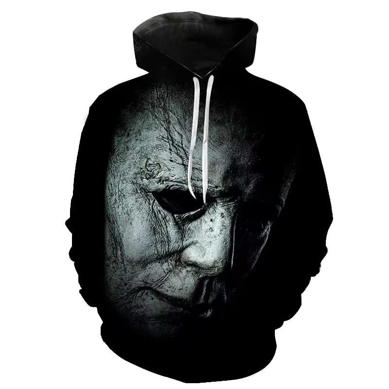 2026 Autumn Halloween Horror Michael Myers 3D Printed Hoodies for Men, Women, and Children, Harajuku Street Style 2026 Autumn Halloween Horror Michael Myers 3D Printed Hoodies for Men, Women, and Children, Harajuku Street Style