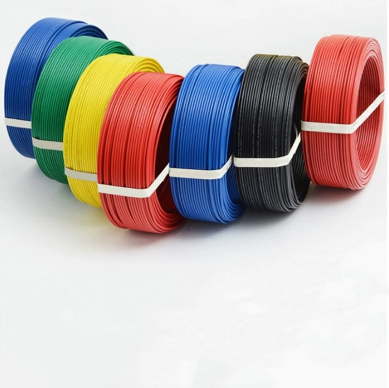 Single-core_multistranded_soft_line_pure_copper_wire_RV0.3_square_electronic_line_signal_control_line_RV_cable