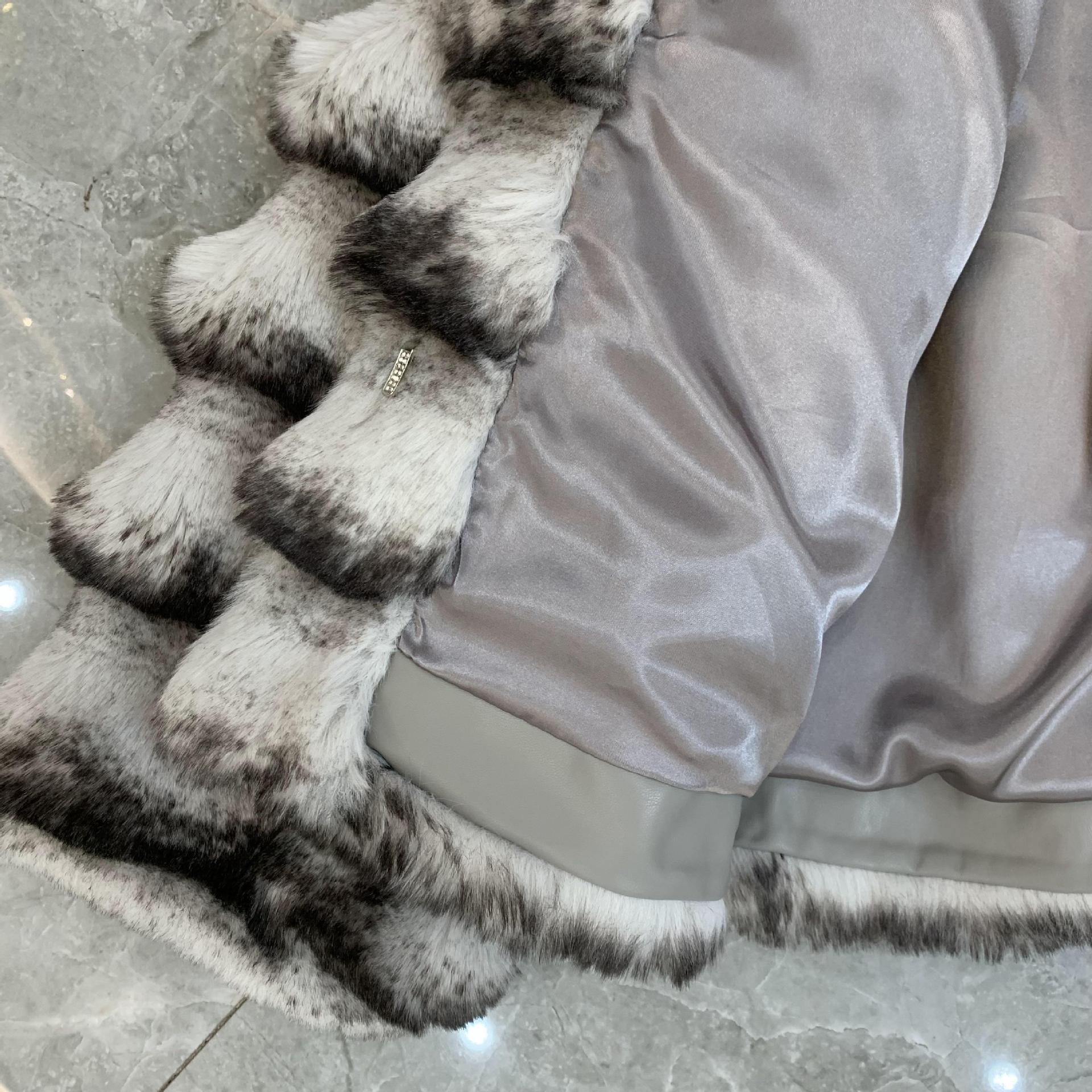 Women's Clothing Autumn and Winter New Retro Rex Rabbit Fur Chinchilla Fur Coat Women's High end Young Fur Short Style_voghion.com