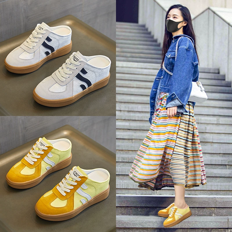 Баотоу Тапки женщины, одна новая летняя обувь для моральных тренировок