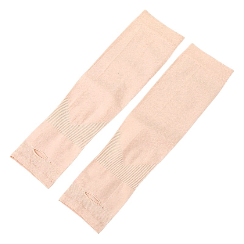 Children's Ice Silk sun protection oversleeve summer outdoor UV protection skin-friendly mosquito repellent ice sleeve breathable solid color light board arm sleeve