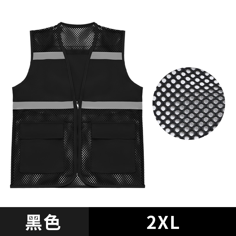 chaleco de seguridad reflectante verano transpirable malla construcción de sitio de construcción ropa reflectante chaleco de impresión