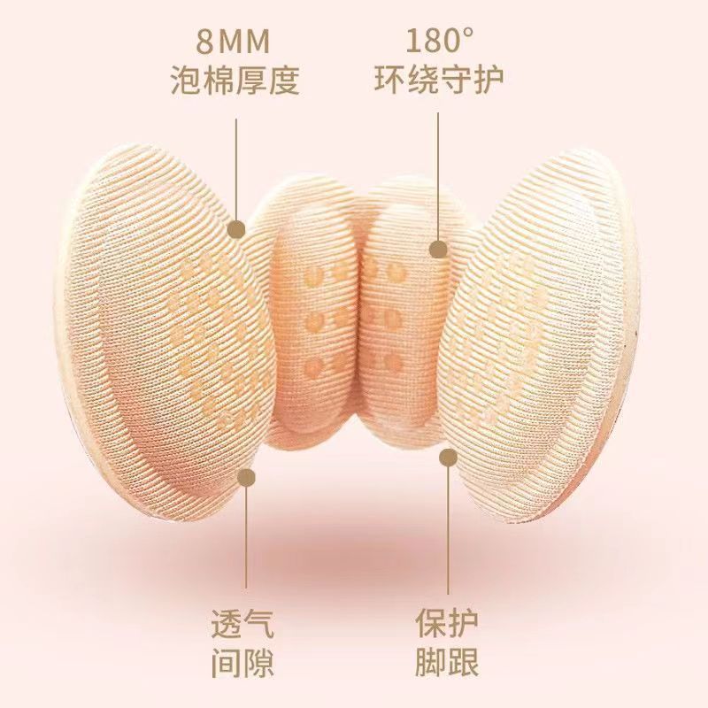 Wear-resistant heel sticker