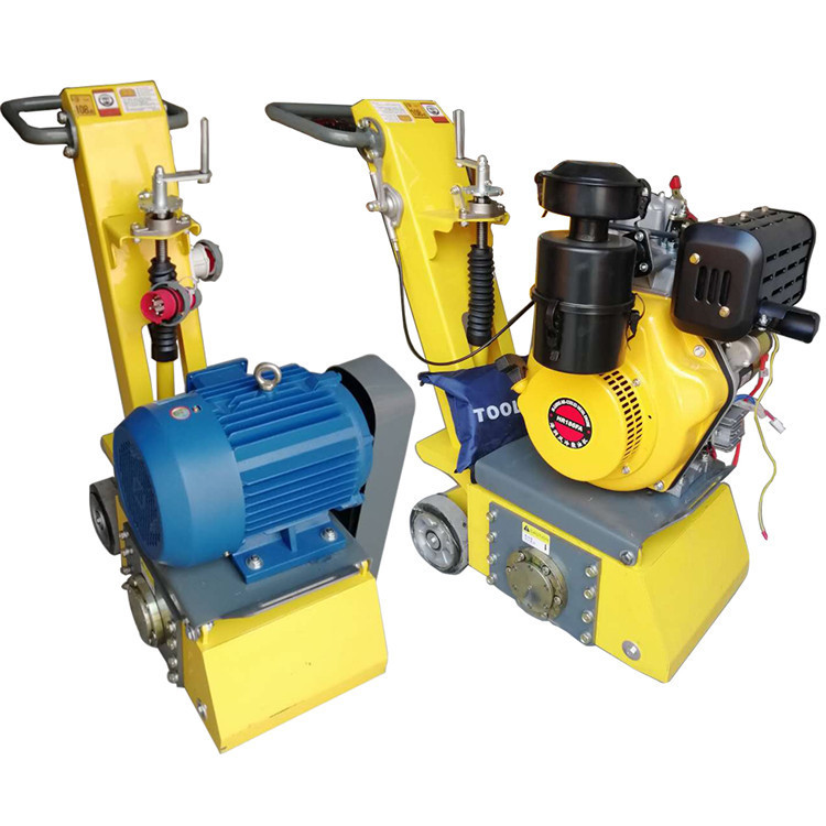 máquina de molienda de pavimento de asfalto de hormigón máquina de molienda de piso diesel eléctrica máquina de molienda de piso diesel