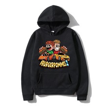Burgerpommes 2 Hoodies Fashion Set Hoodies Suitable for Men