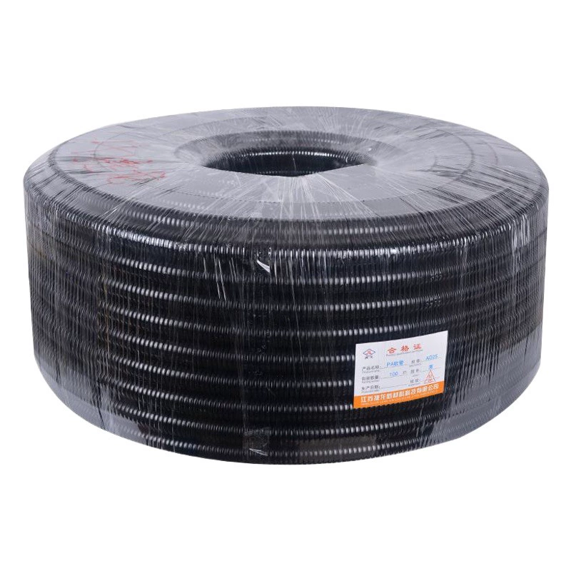 PA нейлоновая пластиковая гофрированная труба полиэтиленовая стойкость к низкой температуре водонепроницаемый шланг проволока защитный чехол для автомобильной трубки