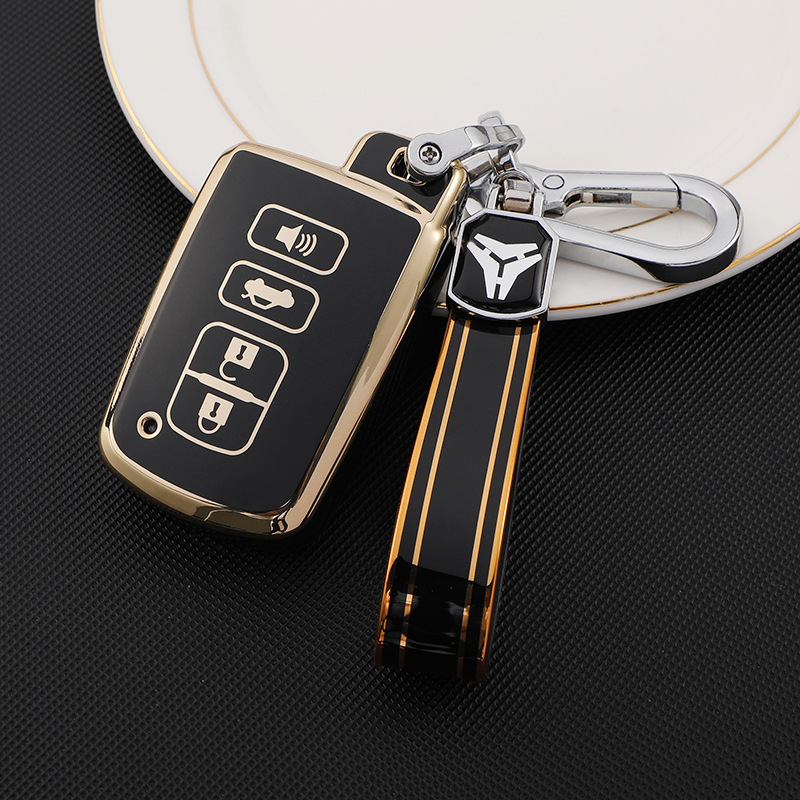 Suitable for cross-border Toyota Avalon Camry Corolla Highland RAV4 all-inclusive TPU car key case