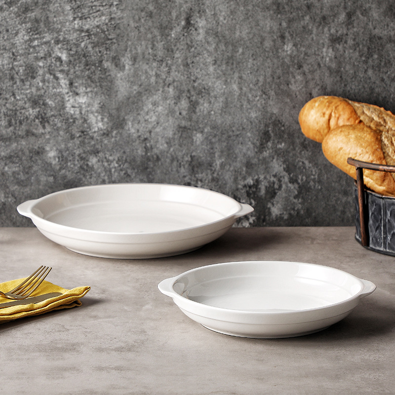 Platos de cerámica de hotel platos de platos de carne de platos de platos