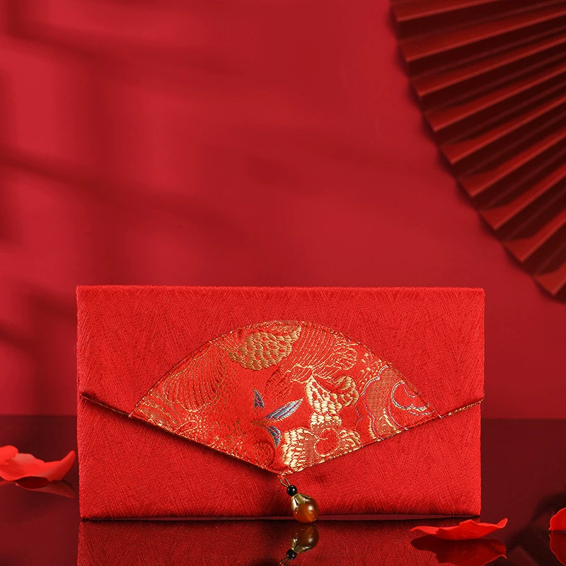 Wedding red envelope wedding new Chinese retro creative personality red envelope red envelopes red envelope bag is a sealing 10,000 yuan to wholesale