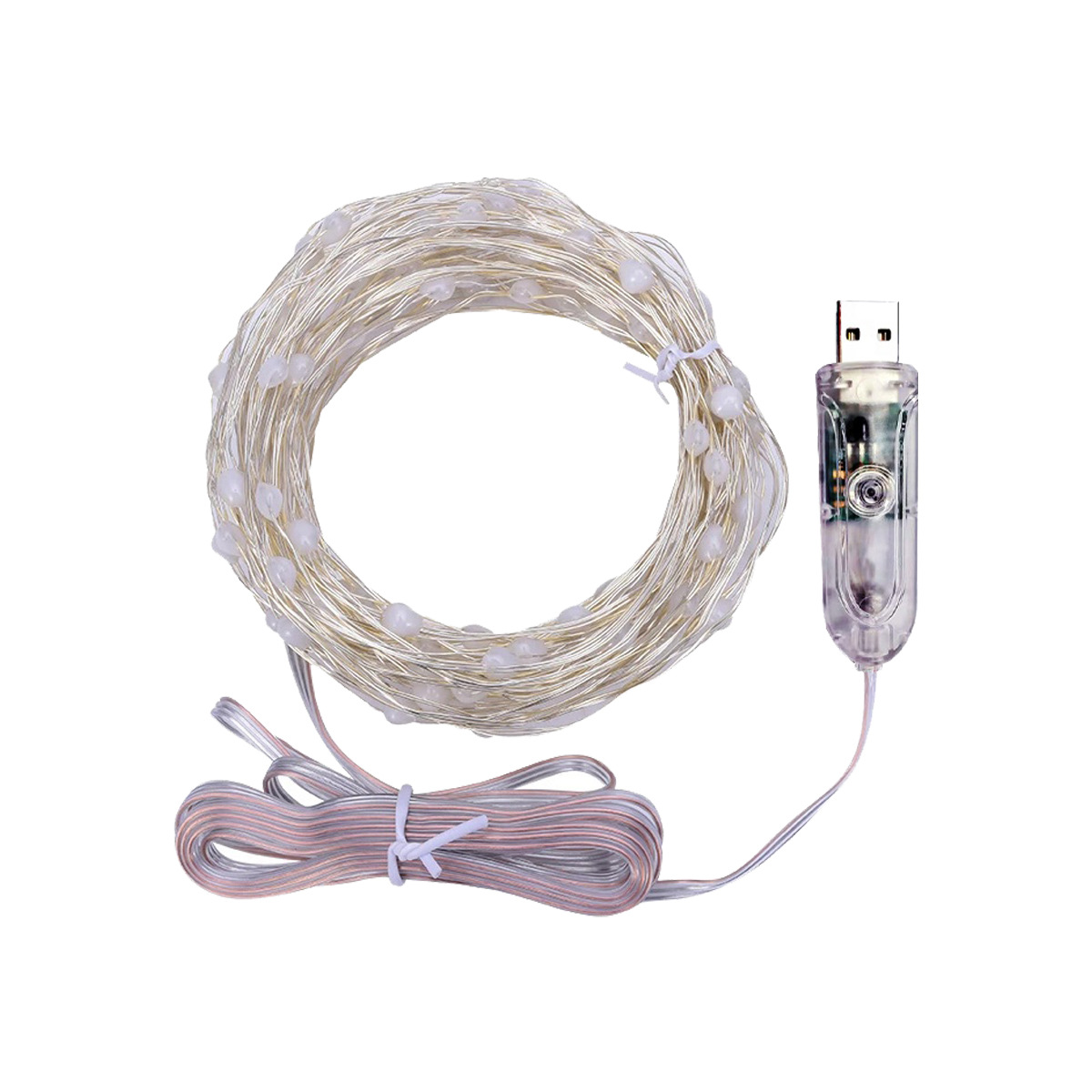 厂家直销点控灯串 APP多功能控制长灯串仙女房屋装饰灯串