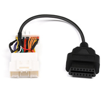 适用于特斯拉OBD转接线26针/20PIN/22pin公母连接器TESLA诊断线