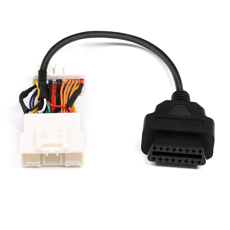 适用于特斯拉OBD转接线26针/20PIN/22pin公母连接器TESLA诊断线