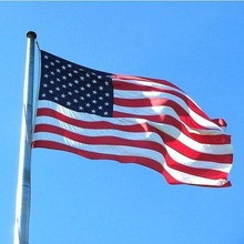 现货批发90*150cm 3*5ft 美国国旗 4号涤纶旗帜 速卖通 淘宝供货