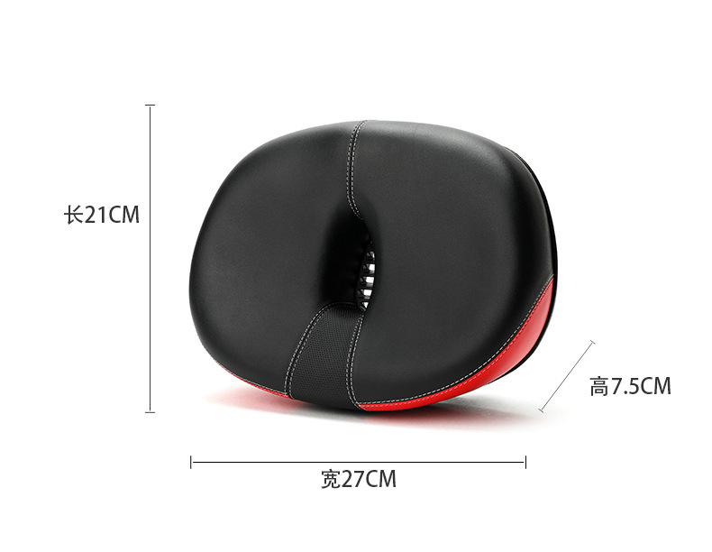 Factory Straight Sling Bicycle Cushion Suitable for Wild Beast Merek Khan Horse Enlarge Widened Cushion Accessories