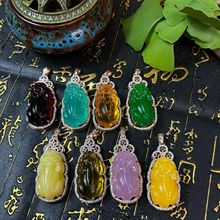 仿高端玉石精品貔貅造型吊坠畅销热款国风新品厂家直销价格美丽