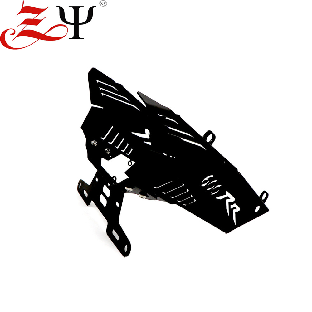 Кронштейн номерного знака с подсветкой ZhiBN для Honda CBR600RR F5 (2007-2012)