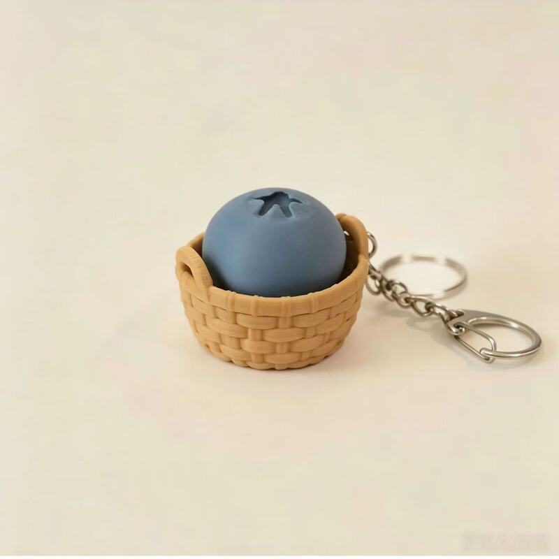 3D Printed Button Toy Apple Blueberry Stress Relief Pendant Mini Realistic Apple Keychain Backpack Decoration 3D Printed Button Toy Apple Blueberry Stress Relief Pendant Mini Realistic Apple Keychain Backpack Decoration