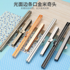 11.4/19cm ゴールドクリップエッジ、ネジエッジ、バックル、ミッキーヘッドストレートエッジバッグアクセサリー