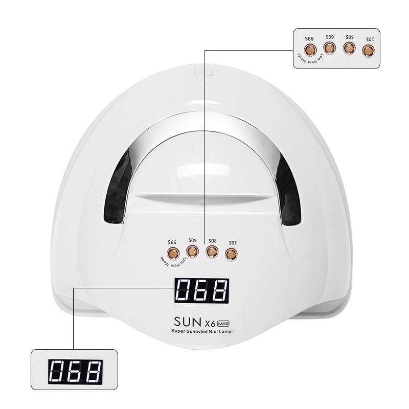 Nueva lámpara de fototerapia de uñas de alta potencia 220W máquina de fototerapia de secado rápido lámpara para hornear uv esmalte de uñas uñas lámpara de uñas transfronteriza