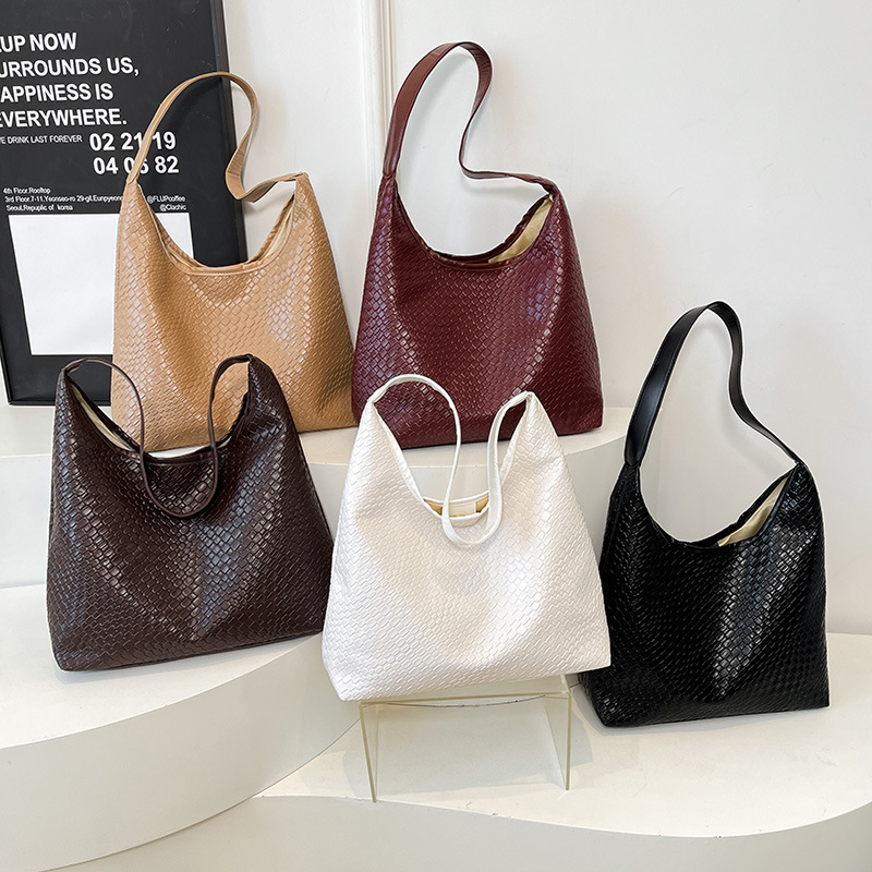Casual Retro Large-Capacity Mother Bag for Women 2025 New Trendy Versatile Stylish Shoulder Bag Super Popular Bucket Bag
