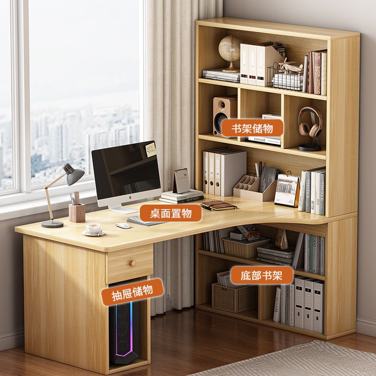 Escritorio de esquina escritorio tipo L escritorio escritorio dormitorio para chicas computadora梳妆台 maquillaje mesa integrada