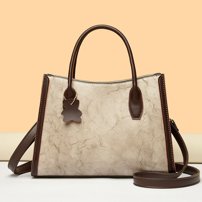 Handbag Women's Large Capacity Bag 2024 New Tote Bag Soft Leather All-match Trendy Elegant European and American Fashion Crossbody Bag_voghion.com