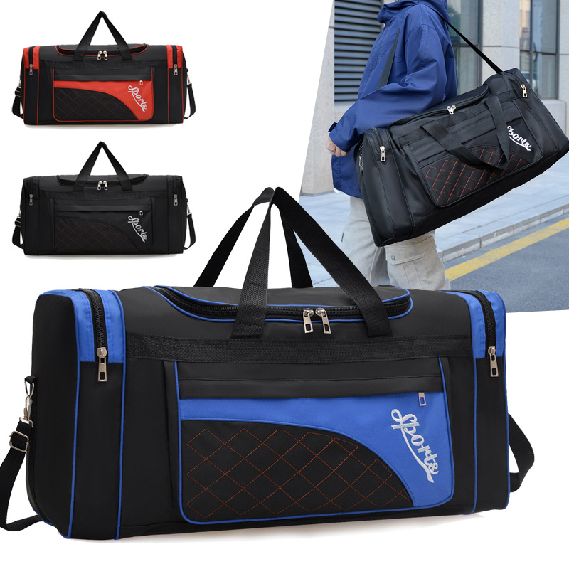Short-Distance Business Trip, Extra Large Capacity Travel Bag, Men's Portable Luggage Bag, Women's Simple Shoulder Travel Bag, Going Out to Work Bag