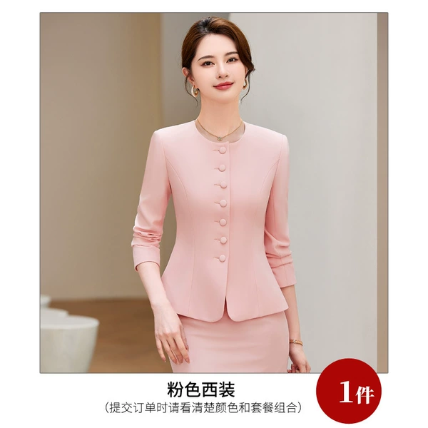 Fuchsia classic suit jacket