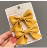 Children's hairgrip with bow, hair accessory, hairpins, 2021 years, internet celebrity