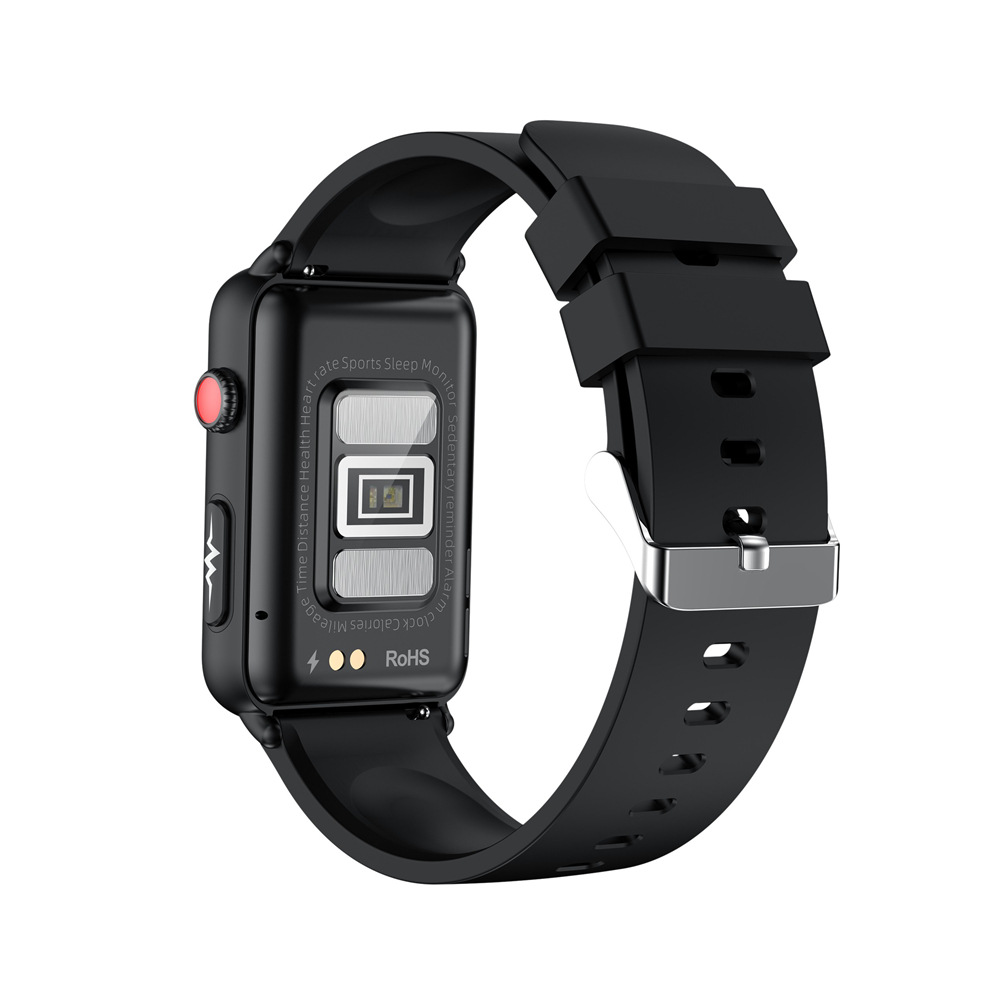 Nuovo smartwatch ET620 con comunicazione Bluetooth, ECG, glicemia, temperatura corporea, frequenza cardiaca, monitoraggio della salute,_voghion.com