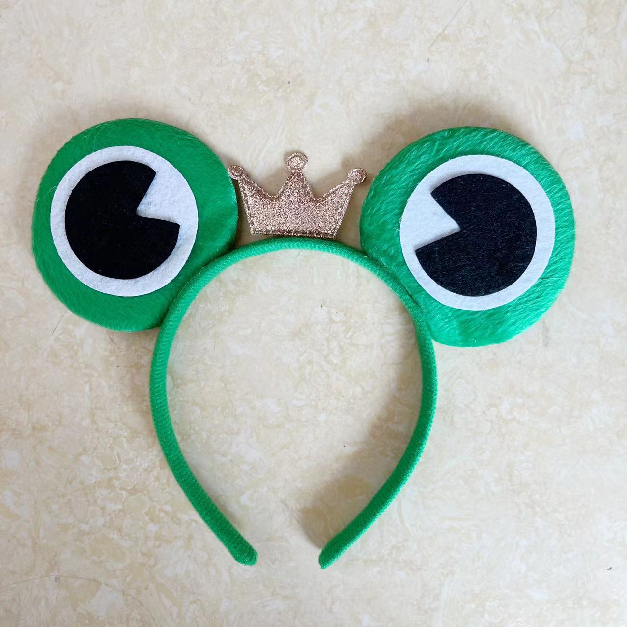 Diadema de rana para niños, accesorio para actuaciones escolares/padres-hijos, para el Día del Niño