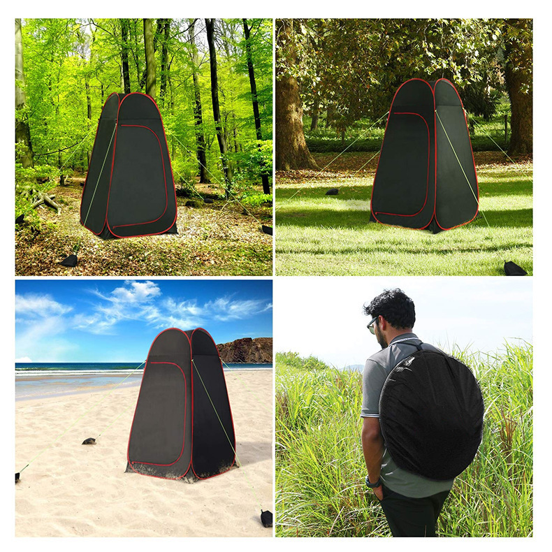 Outdoor beach automatic home portable bath tent bath tent warm bath cover shower shed clothes changing tent