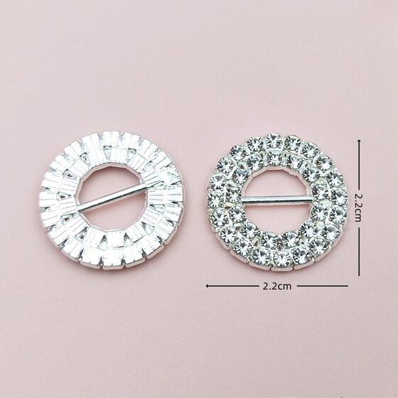 Handmade diy Japanese buckle alloy jewelry clothing accessories square five-pointed star heart line factory outlet