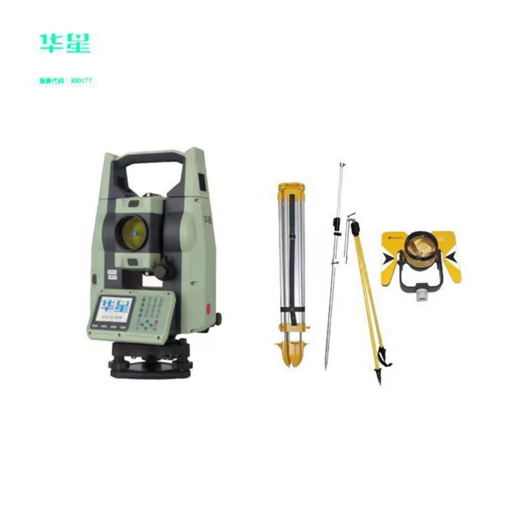 Total Station от Zhonghai Da с полностью автоматической базой HTS-521L10, цветной экран, призма отсутствует экспорт измерительного прибора
