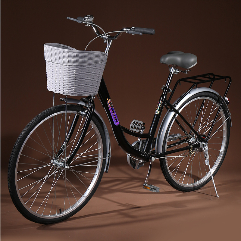 Flying Pigeon Brand Bicycle Adult Lightweight Men's and Women's Adult Commuter Bicycle for Primary and Secondary School Students Ladies to Work Bicycle