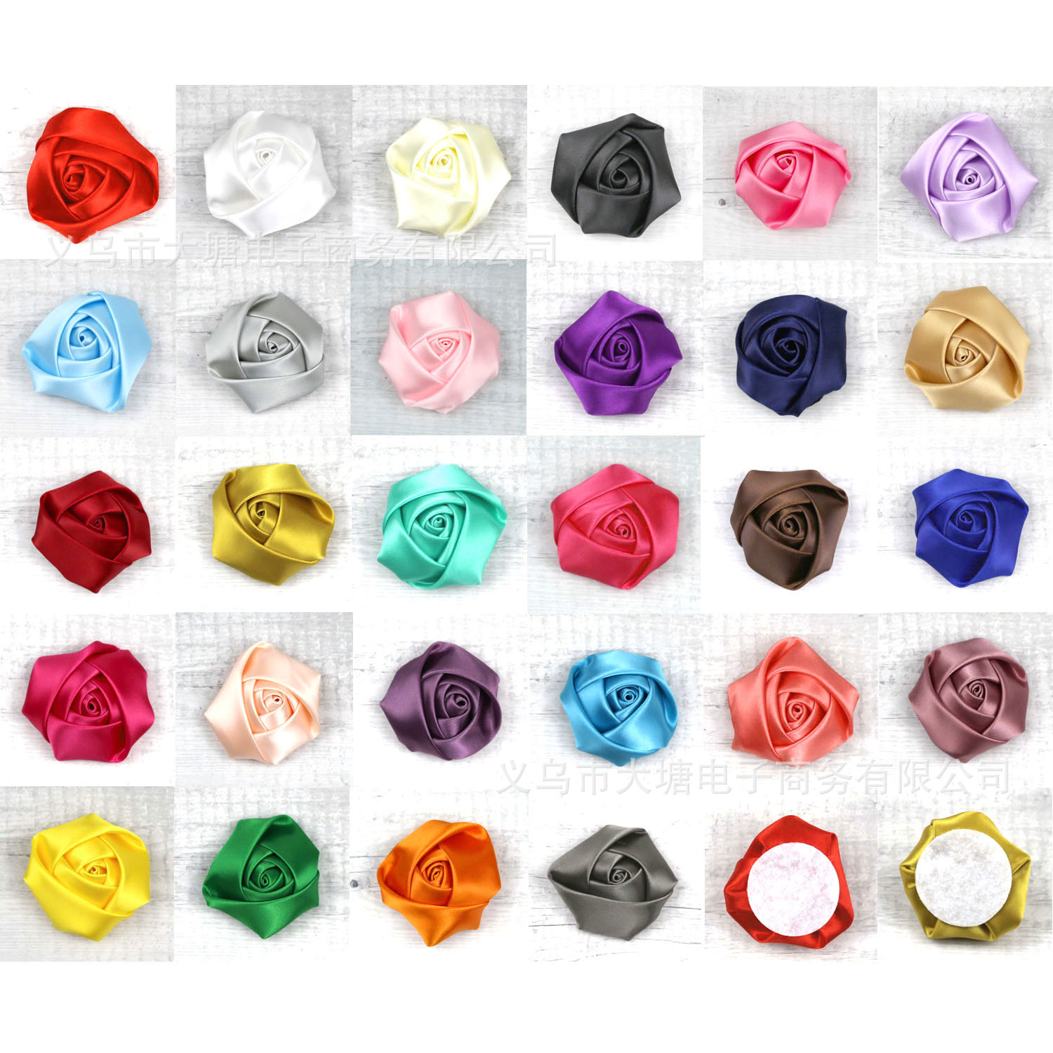 High quality three dimensional hair band handmade contains rose