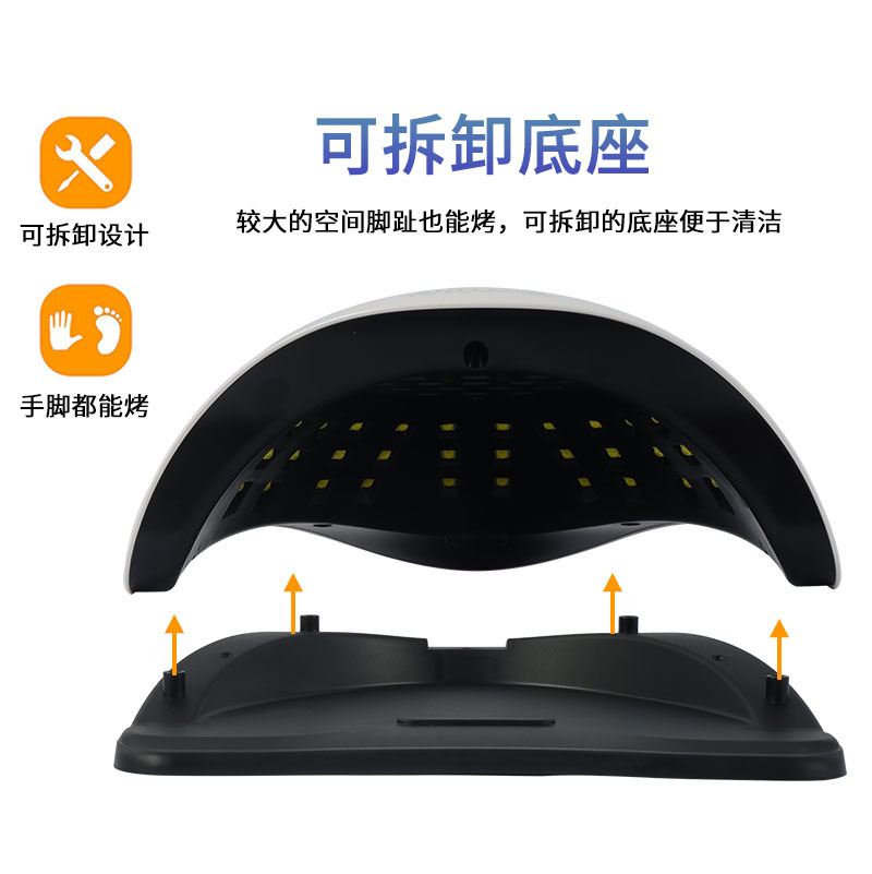 Juego de lámparas de uñas transfronterizas sunx7max, lámparas de fototerapia de secado rápido para uñas, pegamento de esmalte de uñas, lámparas para hornear, máquinas de fototerapia al por mayor