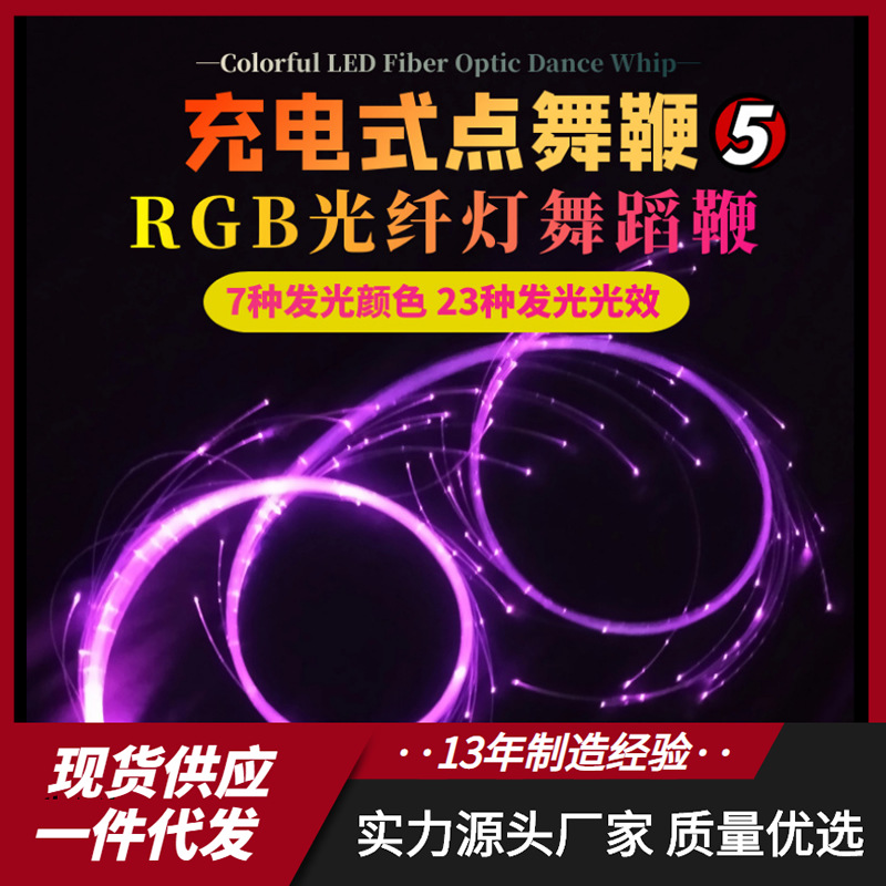 Dance Whip LED Fiber Optic Whip �߲������������赸�����