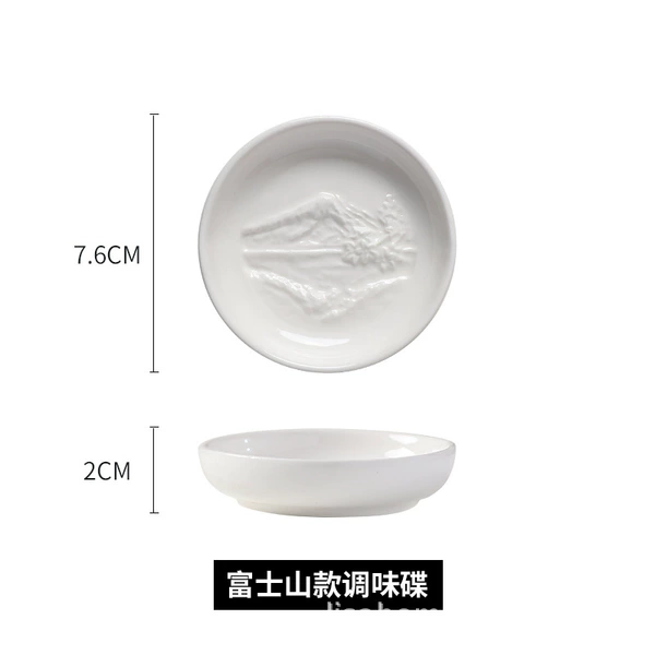 Relief snack disc-Fuji Mountain model