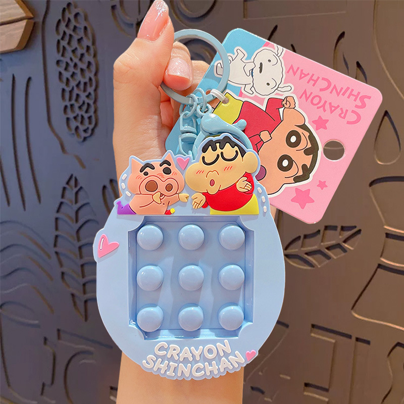 本物のクレヨンしんちゃん恋人ビスケットシリーズキーホルダーかわいいバッグペンダント車のキーチェーンギフト卸売|undefined