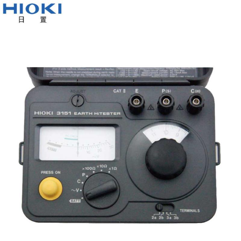 HIOKI日置FT3151指针式接地电阻测试仪 旋钮表盘式接地电阻计