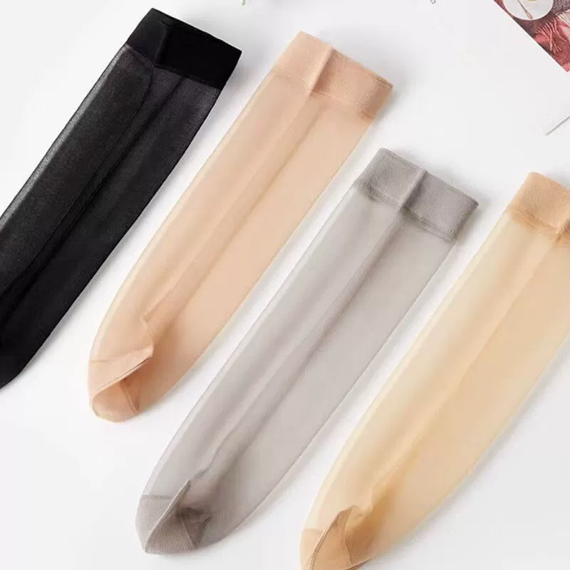 Чулки женские чулки вонючие летние тонкие анти-крючковые шелковые носки телесного цвета носки дамы лето хрустальные чулки