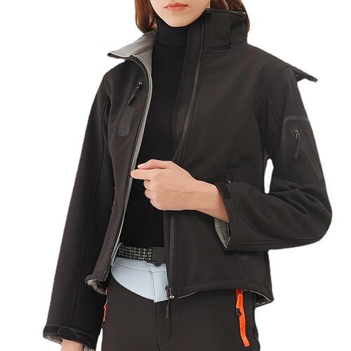 New Product Softshell Jacket, Men's and Women's Outdoor Windproof Waterproof Fleece Jacket, Ladies' Outerwear, Wholesale Manufacturer Direct