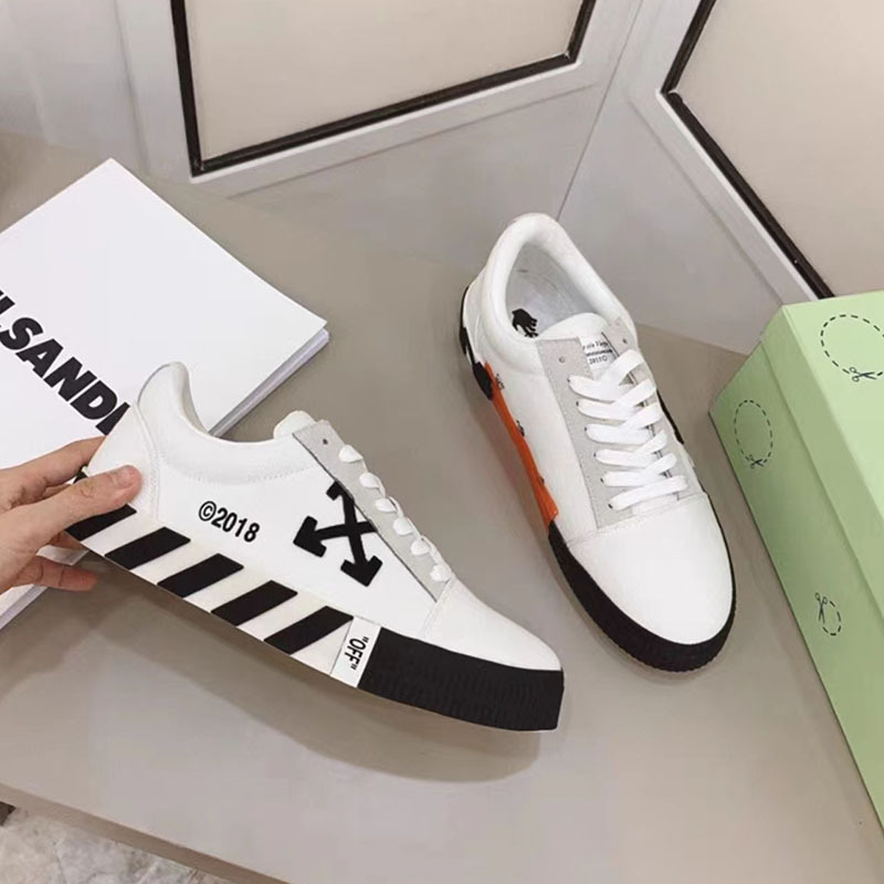 Comercio exterior nueva flecha cruzada zapatos blancos zapatos de hombre y mujer verano transpirable cuero genuino fondo grueso todo partido bajo tablero superior zapatos pareja