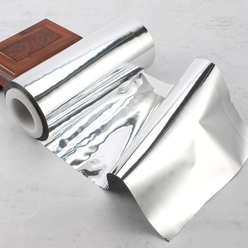 真空镀膜PVC聚氯乙烯镀铝膜批发 软包装阻隔性膜食品级