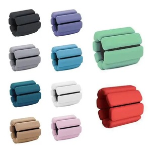 Cross-Border Silicone Weight-Bearing Bracelet, Adjustable Yoga Practice, Sports Training, Fitness Running, Dust-Proof, Universal for Hands and Feet