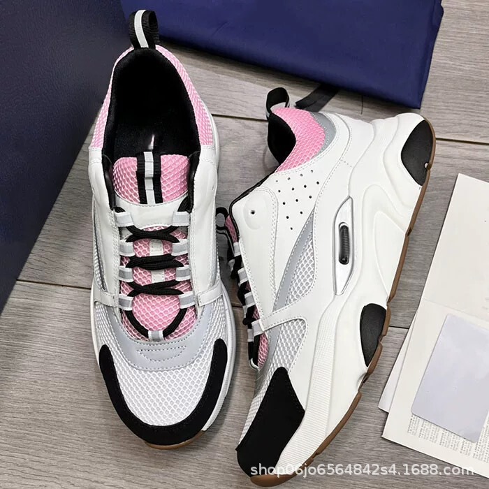 European Cross-Border New D Brand B22 Sports Casual Thick-Soled Fashion Retro Breathable Height-Increasing Dad Shoes for Men and Women