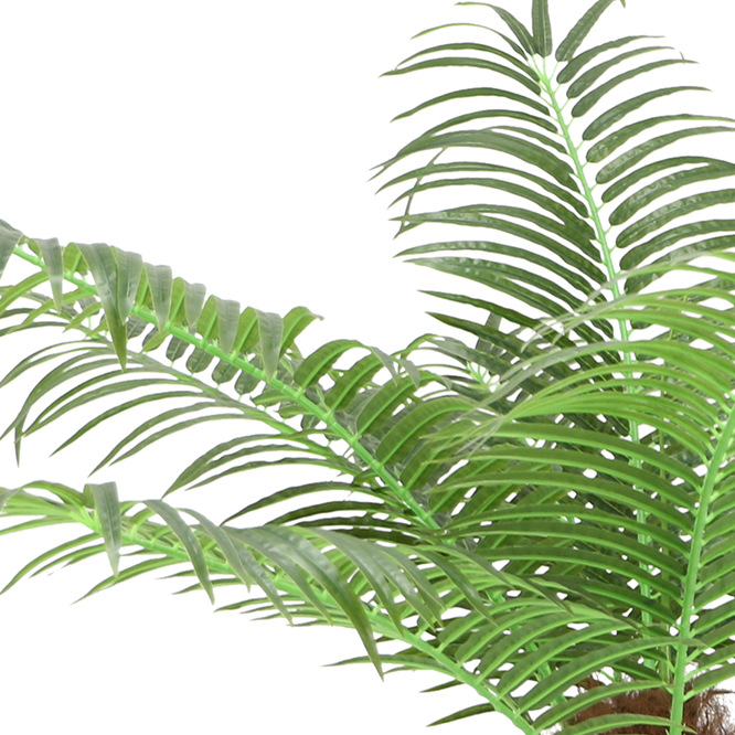 Simulación de cocoteros, cocoteros falsos, plantas en macetas, grandes plantas verdes simuladas, girasoles de agujas, decoraciones para interiores y exteriores, plantas falsas tropicales